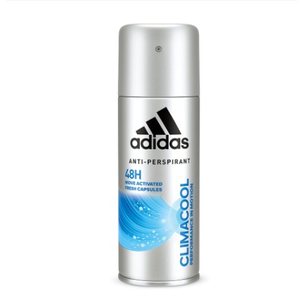 Xịt Khử Mùi Toàn Thân Nam Ngăn Mồ Hôi Adidas Climacool 150ml