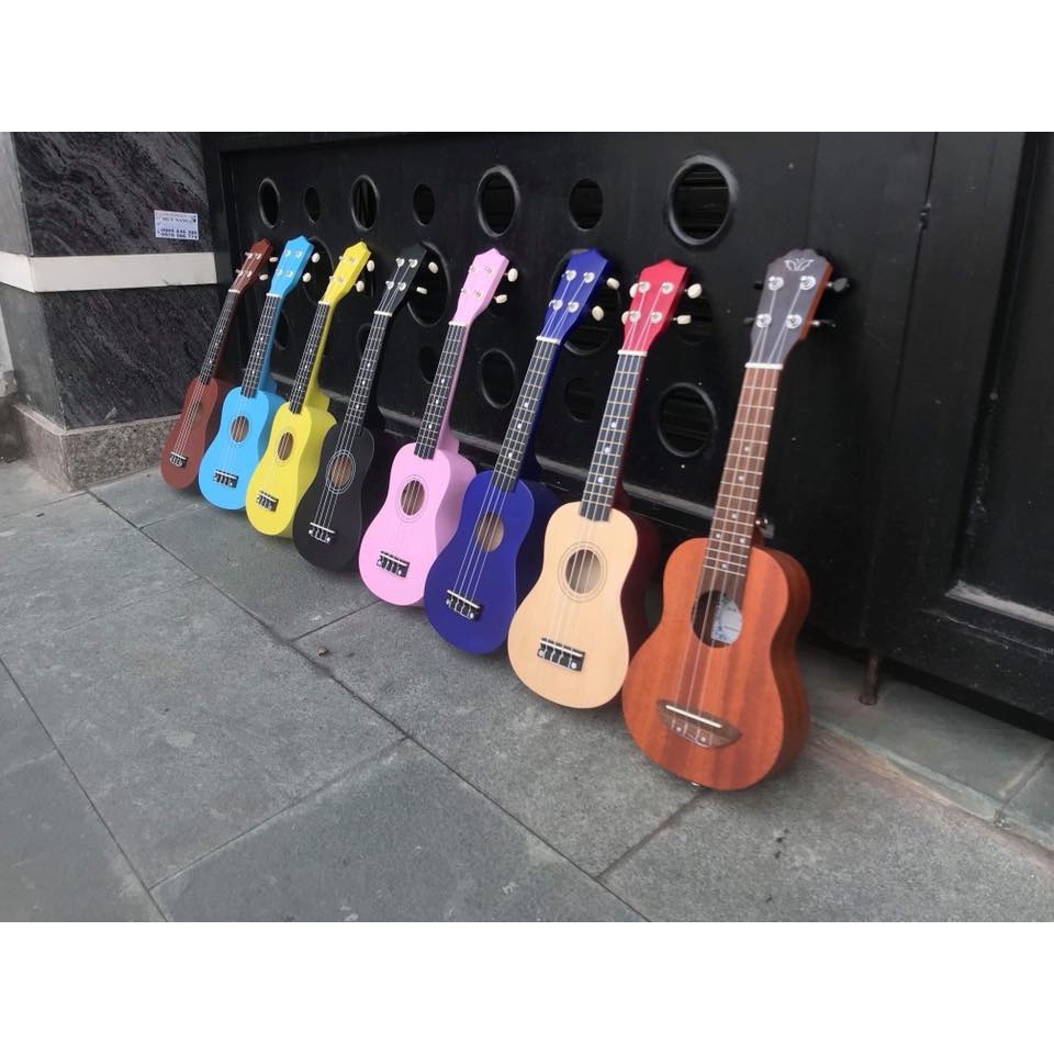 Đàn Ukulele Đàn Dễ Tập Cho Người Chơi KU_12 (Nhắn tin chọn màu)