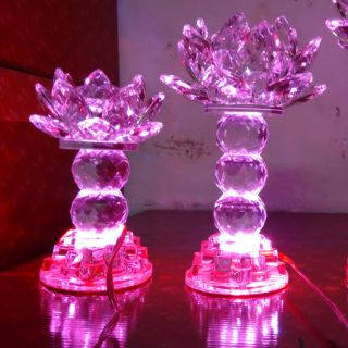 Đèn pha lê đổi màu cao cấp