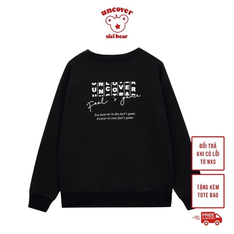 Áo JACKET FOOL GAME ĐEN - /UNCOVER/