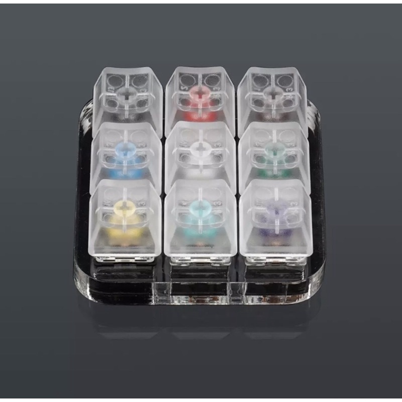 Nút phím lẻ trong suốt xuyên led chỉ dành cho bàn phím cơ