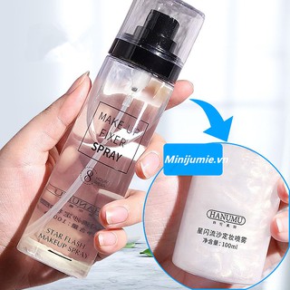 Xịt khóa nền khóa HANLUN lớp trang điểm dưỡng ấm bắt sáng