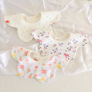 Yếm tròn xoay, yếm dãi 360 cho bé chất liệu cotton mềm mịn thấm hút tốt nhiều hình mẫu đáng yêu - Yếm ăn dặm