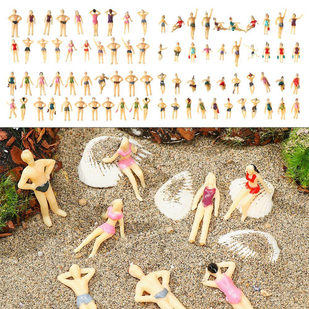 Set 10 Mô Hình Tàu Lửa Nhiều Màu Sắc Dùng Để Trang Trí Nhà Búp Bê
