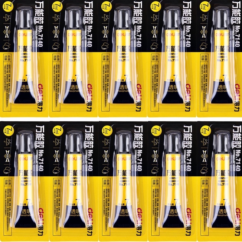 Keo Siêu Dính Đa Năng Deli - 7ml/ 20ml - Có Thể Dán Trên Mọi Bề Mặt - Phù Hợp Sửa Chữa, Ghép Nối - 7140/7149
