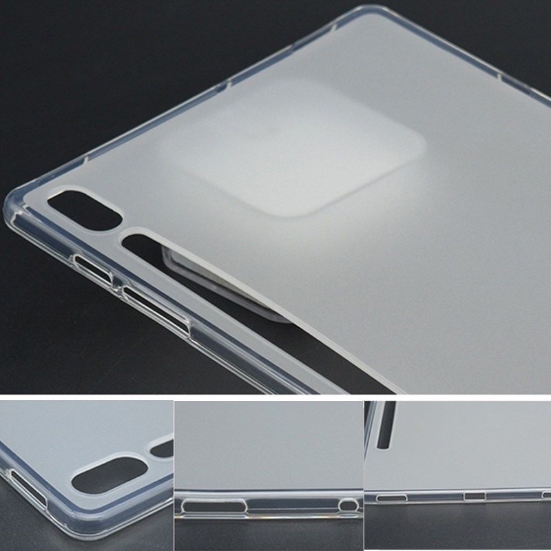 Ốp lưng dẻo trong nhám Samsung tab S7 FE Silicon chống Vân tay bảo vệ máy mỏng nhẹ