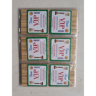 Set 30 gói tăm tre Vip giá sỉ