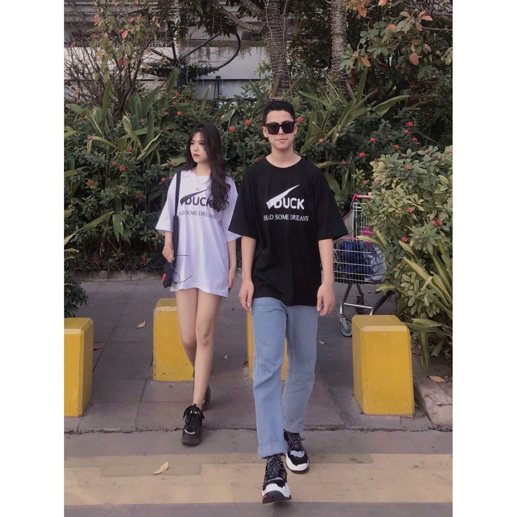 Áo thun tay lỡ form rộng Oversize, áo phông Unisex form 85kg | BigBuy360 - bigbuy360.vn