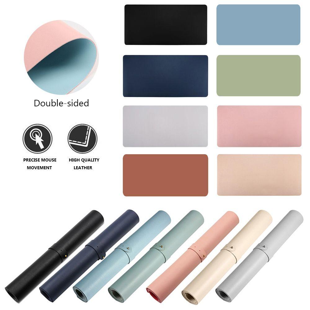 Tấm Lót Chuột Và Máy Tính Bằng Da Kích Thước 90 * 45cm Tiện Dụng Cho Gia Đình / Văn Phòng