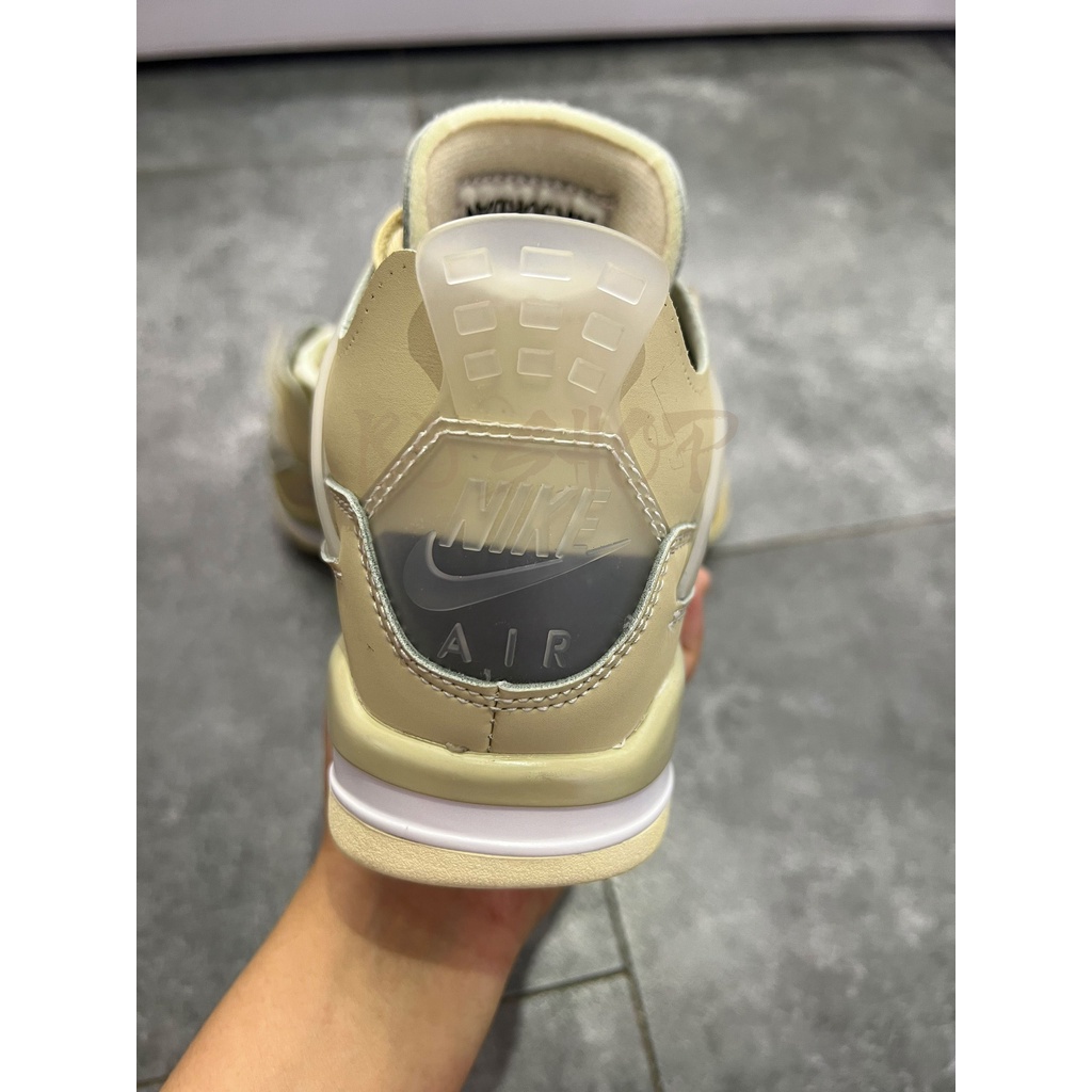 Giày thể thao AIR JORDAN 4 RETRO SAIL X OFF WHITE