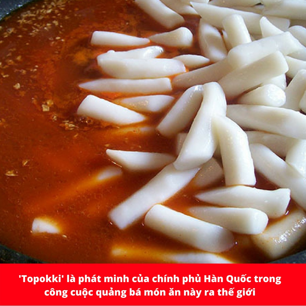 ( COMBO ) BÀNH GẠO HÀN QUỐC TOPOKKI 500 G (PHÔ MAI,THƯỜNG ) + 1 GÓI SỐT TOKBOKKI HÀN QUỐC