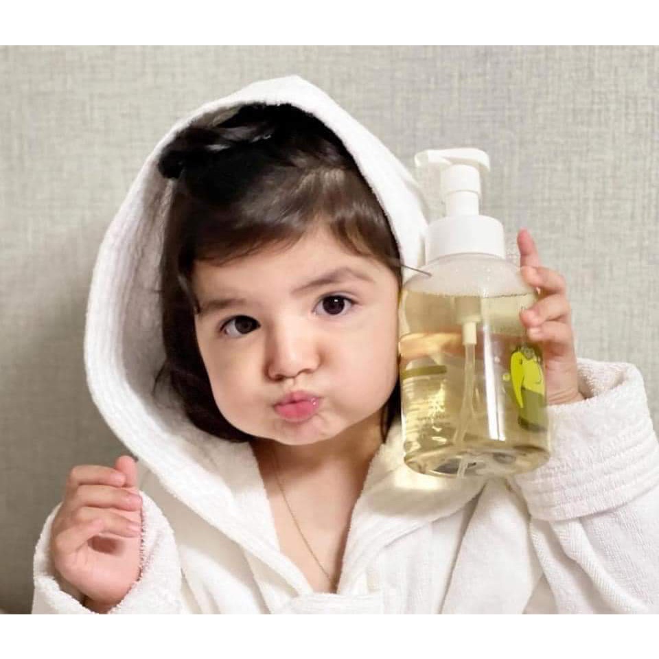SỮA TẮM GỘI HỮU CƠ ORGABEBE HÀN QUỐC 500ML CHO BÉ TỪ SƠ SINH