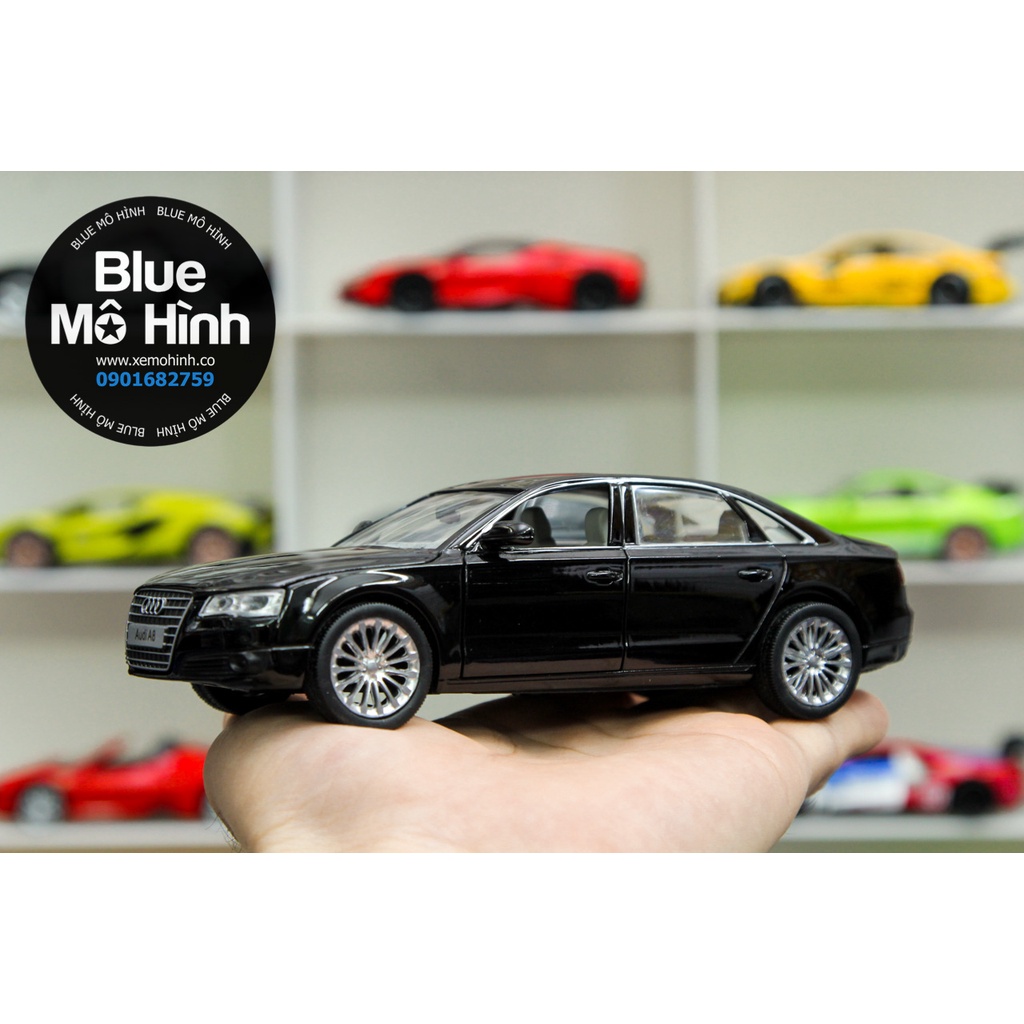 Blue mô hình | Xe mô hình Audi A8 tỷ lệ 1:32