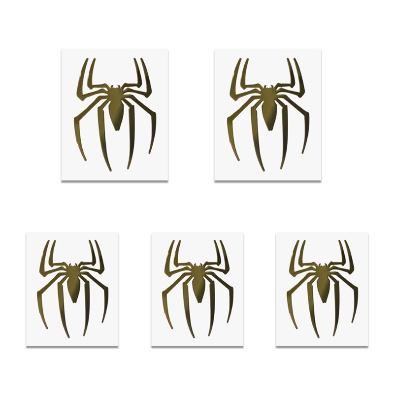 Bộ 5 Tấm Sticker Kim Loại Dùng Làm Trang Sức Diy