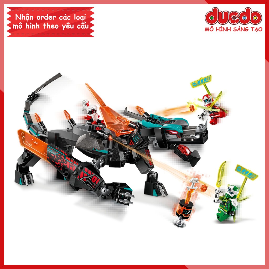 LARI 11485 Lắp ghép Ninjago Đế chế rồng - Empire Dragon - Đồ chơi Xếp hình Mô hình Ninja 71713 Bela