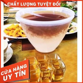 Bộ bát ướp lạnnh rượu kèm gáo múc rượu