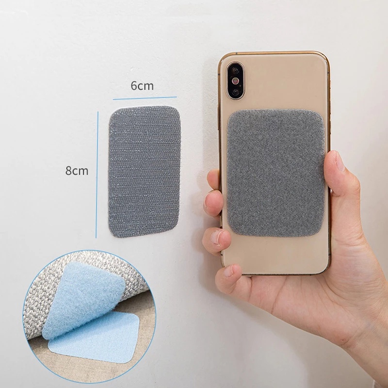 Set 10 cặp miếng dán móc cố định thảm lót ghế sofa có thể tái sử dụng