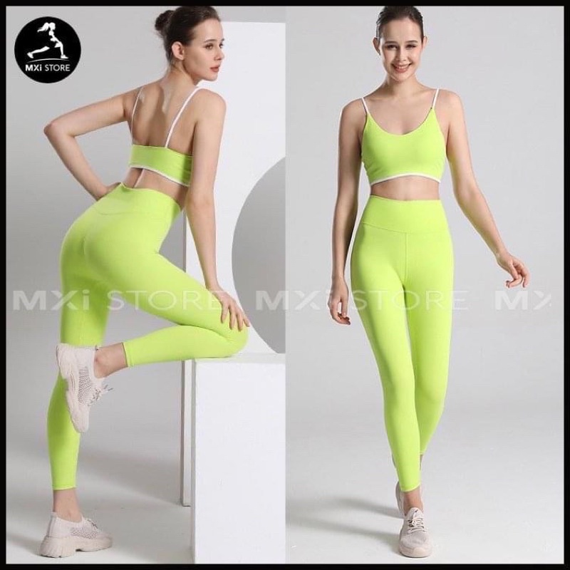 ĐỒ TẬP GYM-YOGA HỒNG XANH