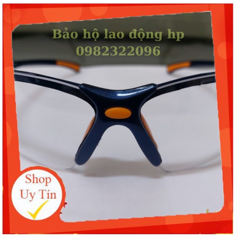 Kính Bảo Hộ Lao Động Chống Bụi Chống Tia UV Đọng Sương Giọt Bắn Không Đau Nhức Mắt KY 311B