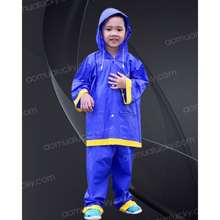 Áo Mưa Bộ Cho Bé Nhiều Màu
