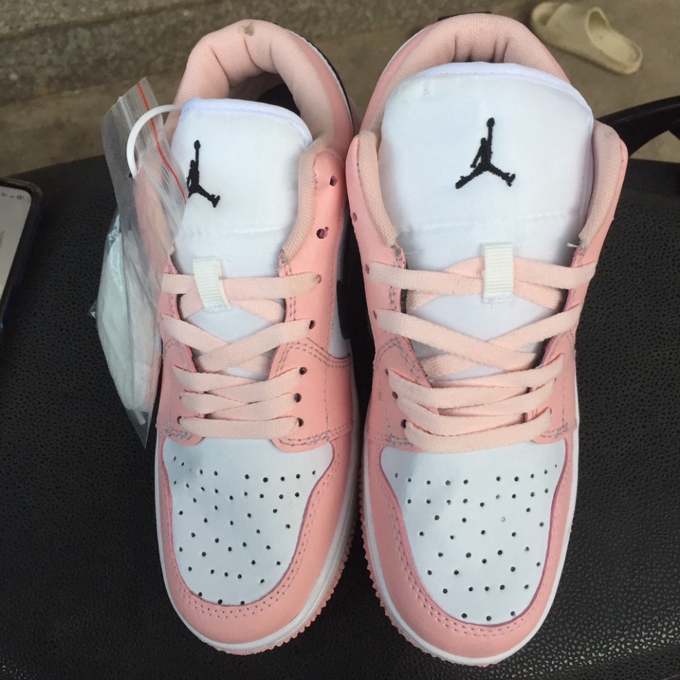 [ Full Box + Bill ] Giày Jordan Cổ Thấp Nam Nữ, Giày Sneaker JD1 Hồng Đen Cổ Thấp Thời Trang Cao Cấp Hottrend 2022 | BigBuy360 - bigbuy360.vn