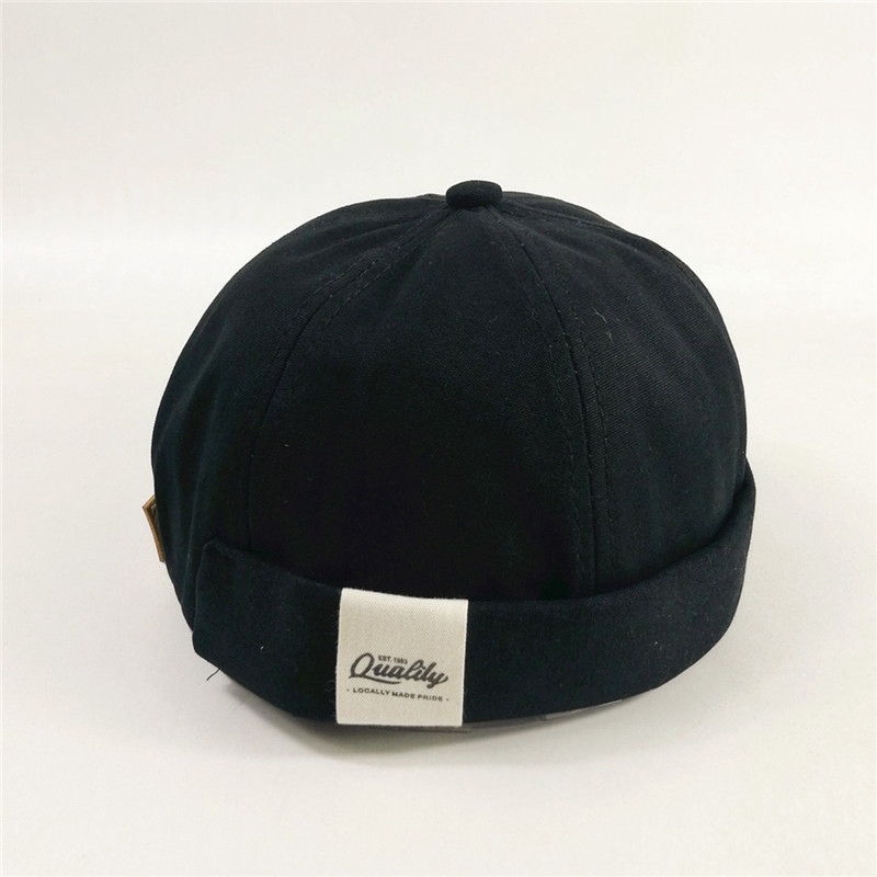 Mũ beanie LINJW chất vải cotton phong cách Hàn Quốc 2020 cho nam và nữ