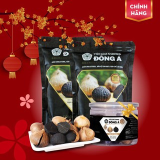 Tỏi Đen Đông Á – Combo 2 Túi 500g Tặng 1 Hộp 100g – Tỏi cô đơn một nhánh