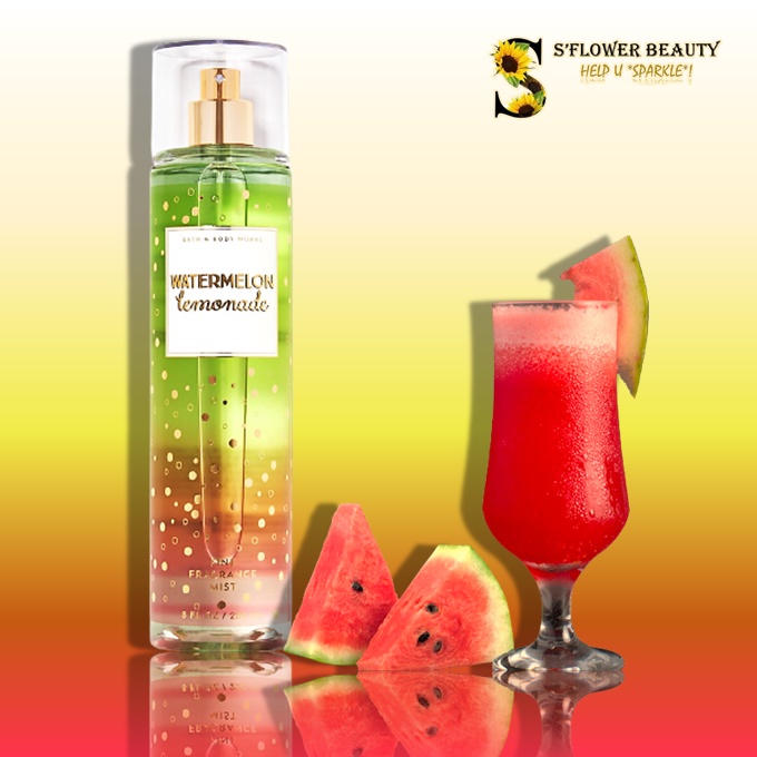 🍉 WATERMELON LEMONADE | 🌈 BST Fruit Fizz | Bộ Sản Phẩm Gel Tắm -  Dưỡng Thể - Xịt Thơm Toàn Thân Bath & Body Works