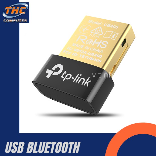 USB Bluetooth - Thiết Bị Kết Nối Bluetooth 4.0 Qua Cổng USB TP-Link UB400 Chính Hãng - shopbaomat