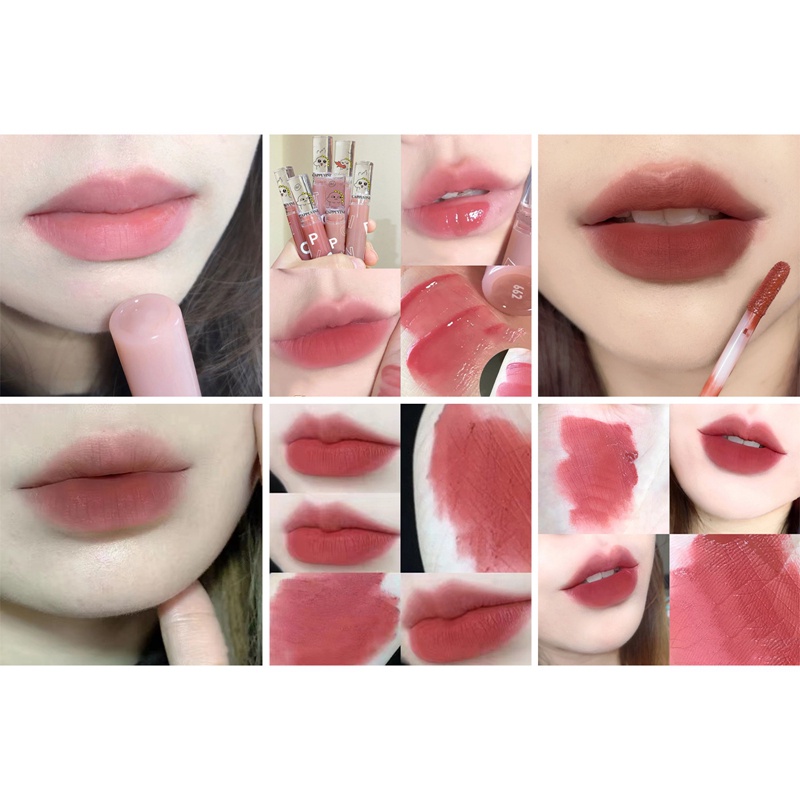 Son Kem Lì Mềm Mịn Như Nhung Thiết Kế Hình Khủng Long Nhỏ Dễ Thương