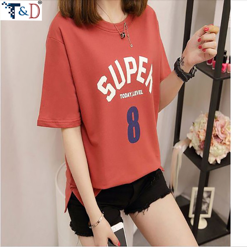 ÁO THUN NỮ SUPER 8 CÁ TÍNH