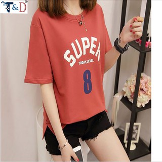 ÁO THUN NỮ SUPER 8 CÁ TÍNH