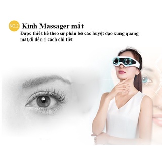 Máy massage mắt 9 chế độ giúp thư giãn giảm căng thẳng cải thiện giấc ngủ - ảnh sản phẩm 8