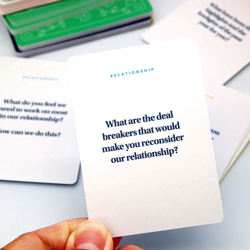 Intimacy Deck by BestSelf Conversation Starters Bộ Thẻ Bài Trò Chơi Liên Lạc BestSelf Cho Cặp Đôi