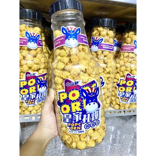 ( Chai 260G ) Bắp Nổ Rang Bơ / Caramel