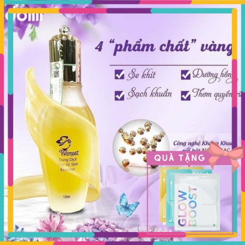 Dung Dịch Vệ Sinh, Dung Dịch Phụ Nữ EVAMOST 120ml ( phiên bản mới ) [ Chính - Hãng ]