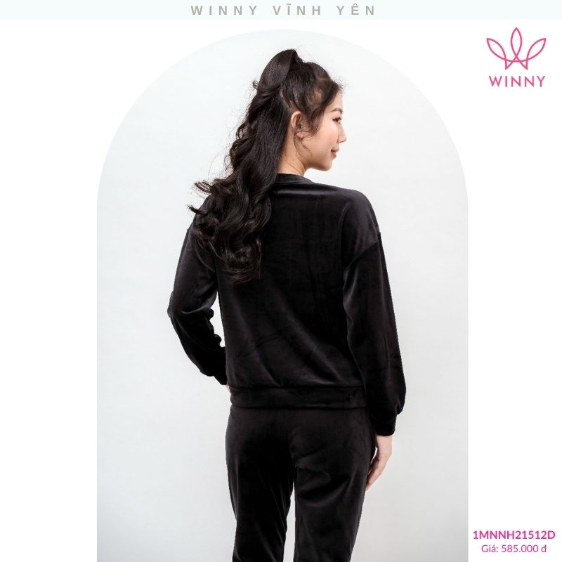 Bộ đồ nhung tay dài quần dài Winny - 1MNNH21512D