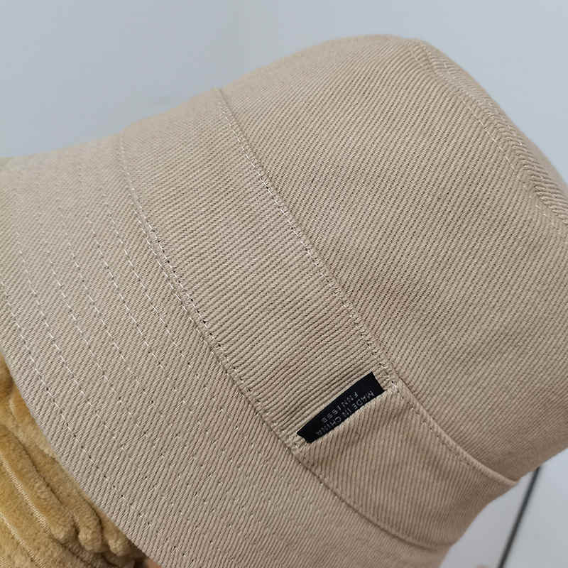 Plain color beaded hat with simple design spring-summer fashion