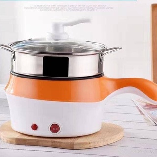 Nồi chiên hấp mini 2 tầng đa năng chống dính 18cm