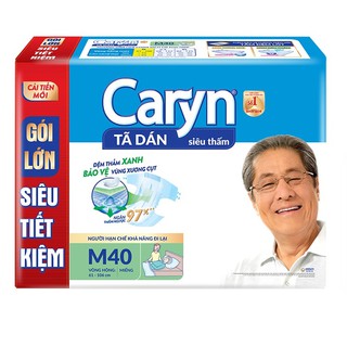 MẪU MỚI - TÃ DÁN CARYN M40 - L40
