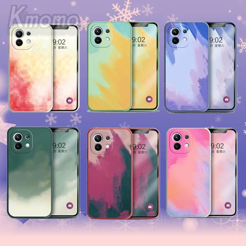 Ốp Điện Thoại Silicon Màu Gradient Cho Realme C35 C25y C21Y C25 C25s C21 C20 C11 2021 C17 C15 C12