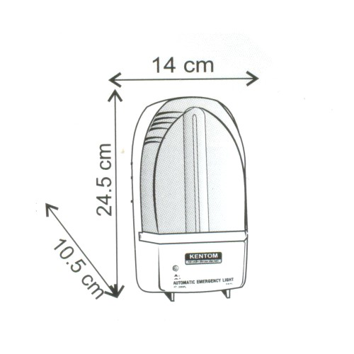 ĐÈN SẠC CHIẾU SÁNG KHẨN CẤP KENTOM - KT 2300PL