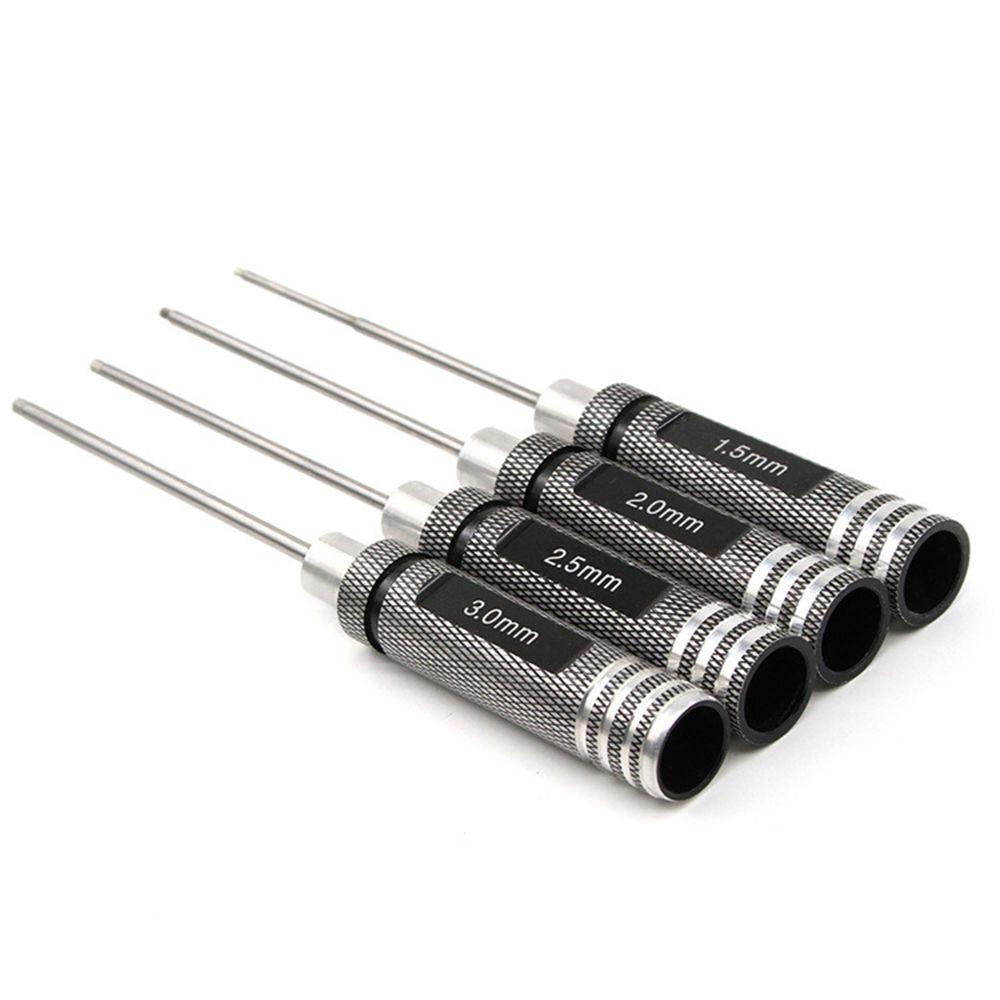 Bộ 4 Tua Vít 1.5 / 2.0 / 2.5 / 3.0 Chuyên Dụng Sửa Chữa Xe Điều Khiển Từ Xa Traxxas