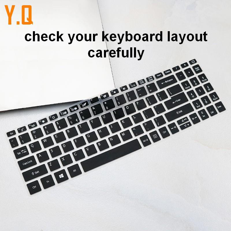 Miếng Bảo Vệ Bàn Phím Bằng Silicon Mềm Cho 15.6'' Acer Aspire 3P50 A315-55G