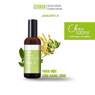 Thảo Mộc Viêm Nang Lông 100ml - Mee Natural