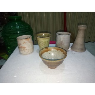 Chậu ly gốm Nhật trồng sen đá