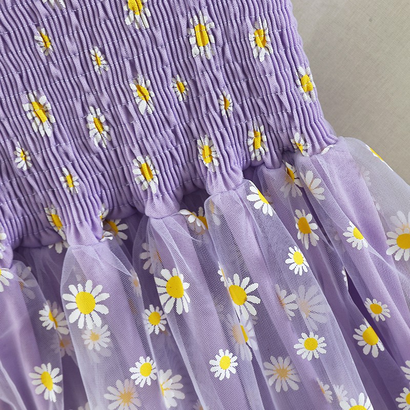 Đầm Voan Hoa Cúc Vintage Mềm Mịn - SALA | BigBuy360 - bigbuy360.vn