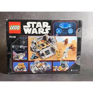 Đồ chơi LEGO xếp hình 75136 Star Wars - Khoang Chứa Trốn Thoát Của Robot