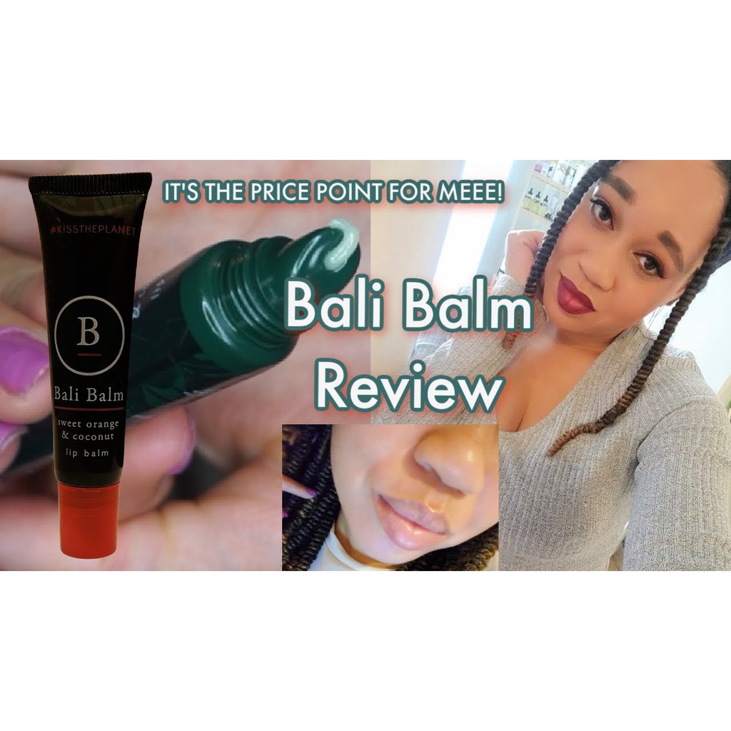 Son dưỡng Bali Balm cam ngọt và dừa 33$ boxycharm