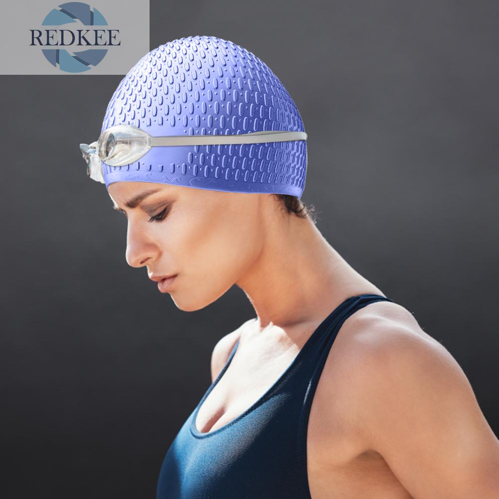 Mũ Bơi Silicone Bảo Vệ Tai Chống Thấm Nước Dành Cho Người Lớn